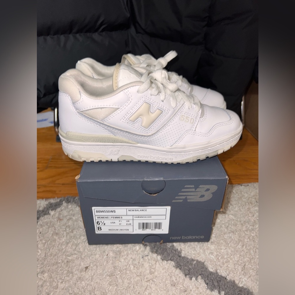 New Balance 550 Womens ‘Silver Birch’